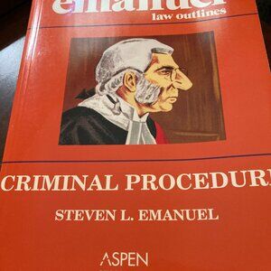 Criminal Procedure (Emanuel Law Outlines.) [paperback] J.K. [Nov 01, 2002]